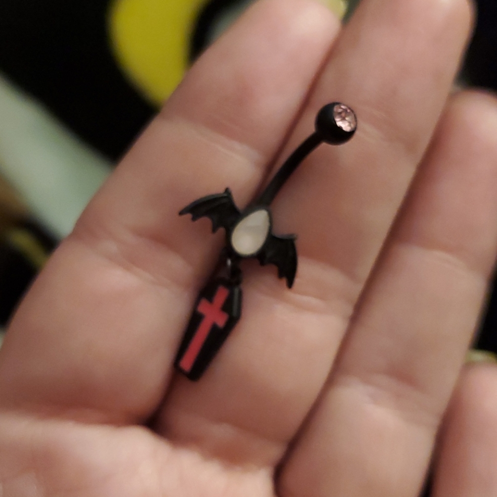 2 14g belly rings